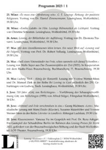 Programmkarte 2023 | 1