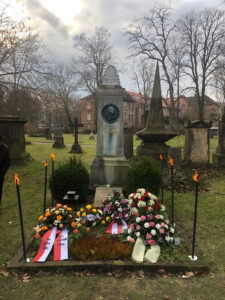 Gedenken an Lessings Grab