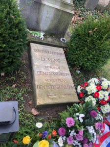 Gedenken an Lessings Grab