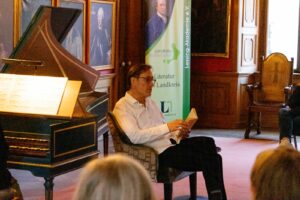 Musikalische Lesung mit Amelie Gruner (Cembalo) und Götz van Ooyen