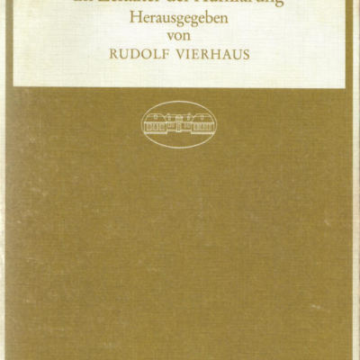 Wolfenbütteler Studien zur Aufklärung, Band 7