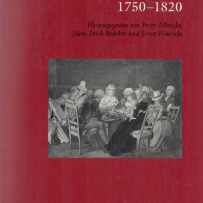 Wolfenbütteler Studien zur Aufklärung, Band 27