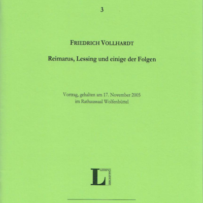 Wolfenbütteler Vortragsmanuskripte 3