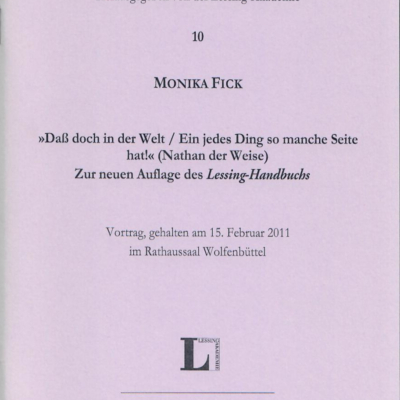 Wolfenbütteler Vortragsmanuskripte 10