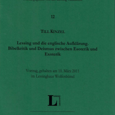 Wolfenbütteler Vortragsmanuskripte 12