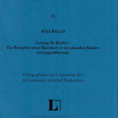 Wolfenbütteler Vortragsmanuskripte 13