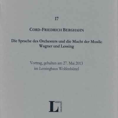 Wolfenbütteler Vortragsmanuskripte 17