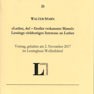 Wolfenbütteler Vortragsmanuskripte 26