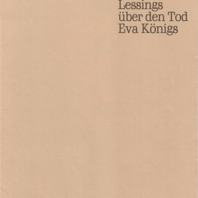 Publikationen der Lessing-Akademie