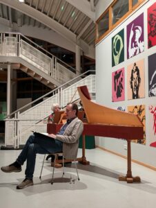 Musikalische Lesung mit Amelie Gruner (Cembalo) und Götz van Ooyen